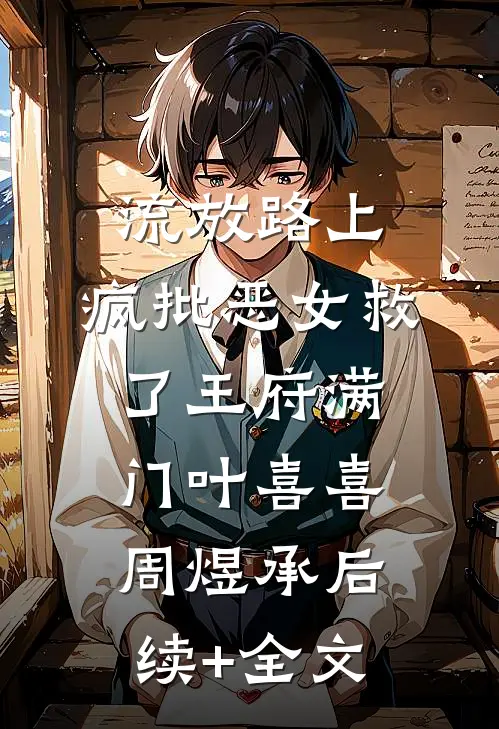 流放路上，疯批恶女救了王府满门叶喜喜周煜承后续+全文