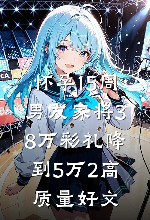 怀孕15周，男友家将38万彩礼降到5万2高质量好文