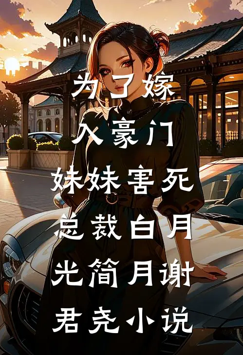 为了嫁入豪门，妹妹害死总裁白月光简月谢君尧小说