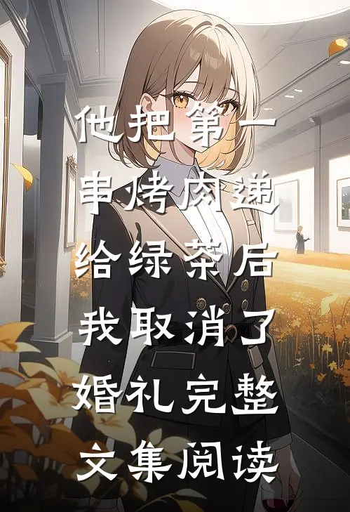 他把第一串烤肉递给绿茶后，我取消了婚礼完整文集阅读