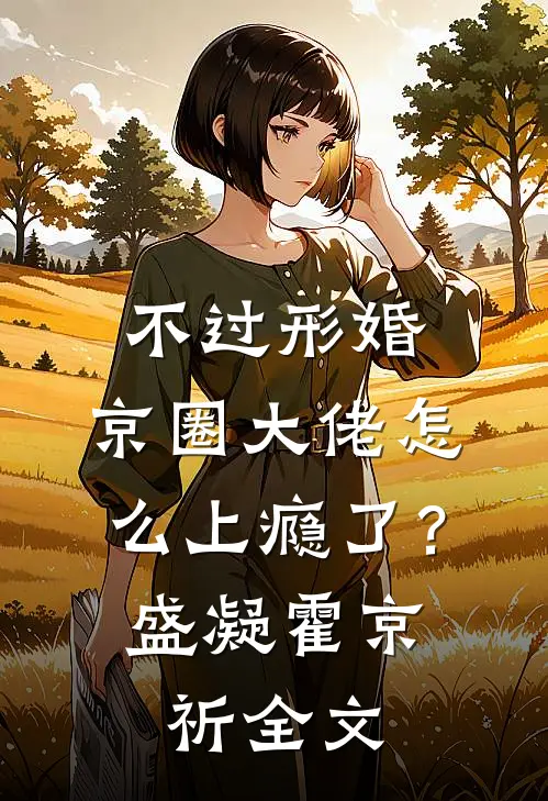 不过形婚，京圈大佬怎么上瘾了？盛凝霍京祈全文