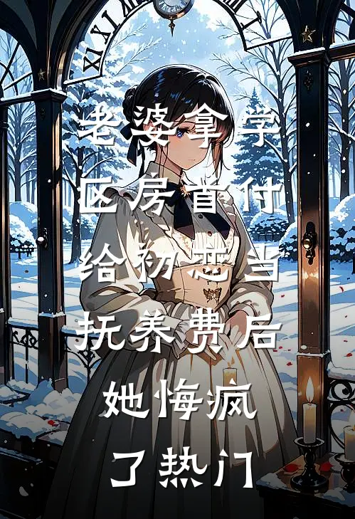 老婆拿学区房首付给初恋当抚养费后，她悔疯了热门