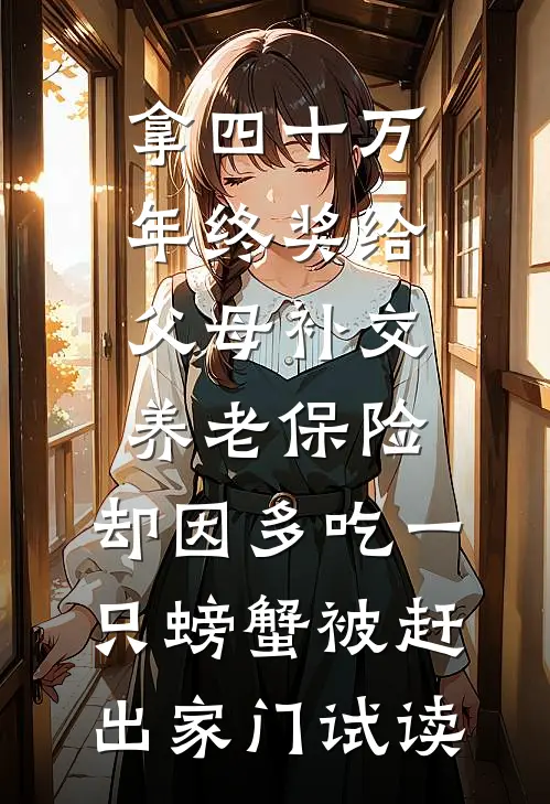 拿四十万年终奖给父母补交养老保险，却因多吃一只螃蟹被赶出家门试读