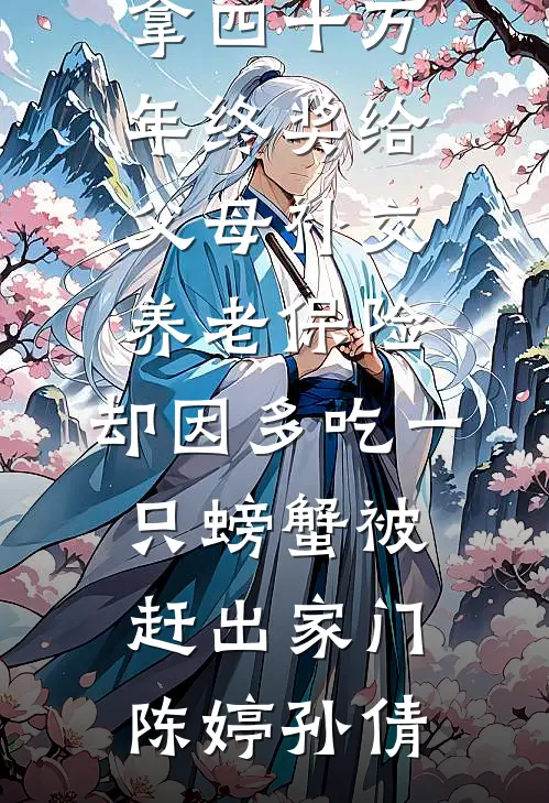 拿四十万年终奖给父母补交养老保险，却因多吃一只螃蟹被赶出家门(陈婷孙倩)完本小说推荐_完本免费小说拿四十万年终奖给父母补交养老保险，却因多吃一只螃蟹被赶出家门陈婷孙倩