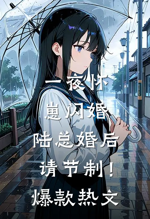 一夜怀崽闪婚，陆总婚后请节制！爆款热文