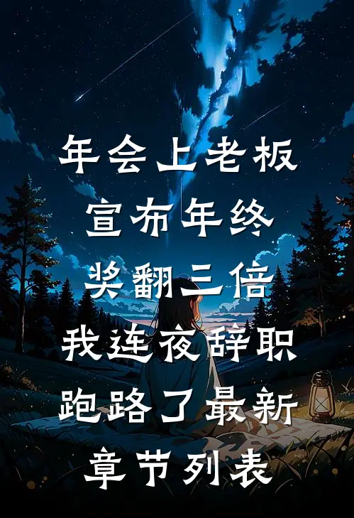 年会上老板宣布年终奖翻三倍，我连夜辞职跑路了最新章节列表