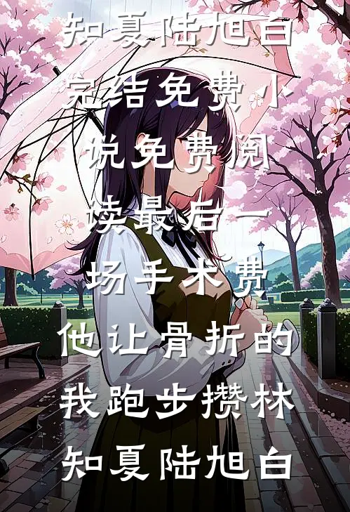 最后一场手术费，他让骨折的我跑步攒(林知夏陆旭白)完结免费小说_免费阅读最后一场手术费，他让骨折的我跑步攒(林知夏陆旭白)