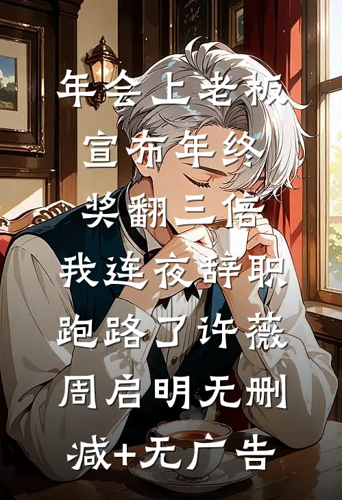 年会上老板宣布年终奖翻三倍，我连夜辞职跑路了许薇周启明无删减+无广告