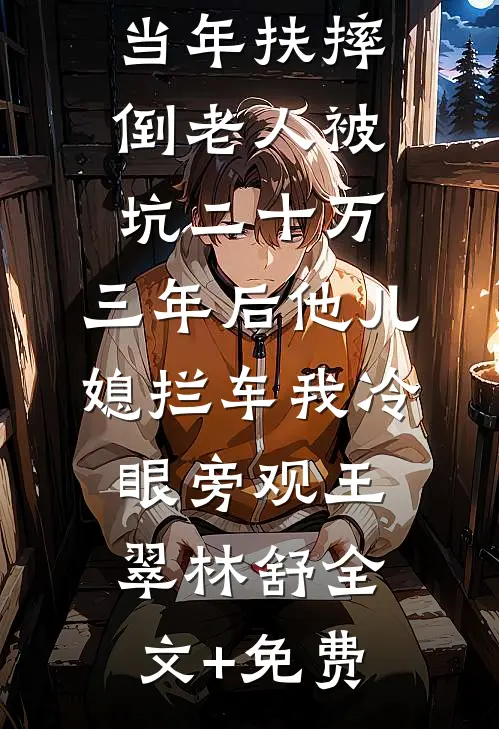 当年扶摔倒老人被坑二十万，三年后他儿媳拦车我冷眼旁观王翠林舒全文+免费