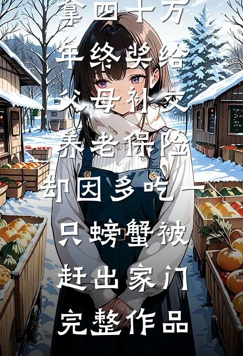 拿四十万年终奖给父母补交养老保险，却因多吃一只螃蟹被赶出家门完整作品