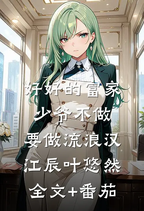 好好的富家少爷不做，要做流浪汉江辰叶悠然全文+番茄
