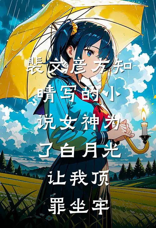 裴文彦方知晴写的小说女神为了白月光，让我顶罪坐牢