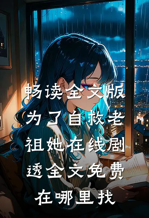 畅读全文版为了自救老祖她在线剧透全文免费在哪里找